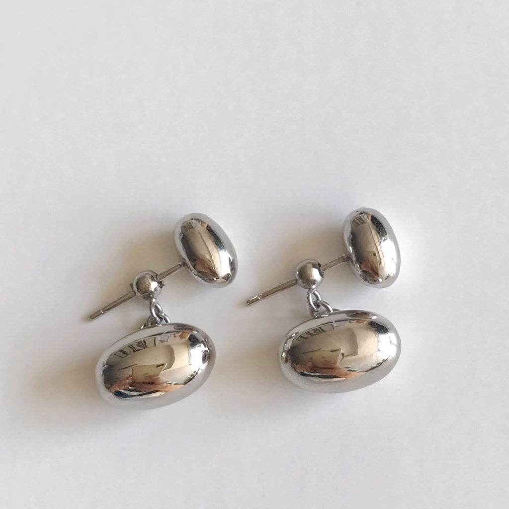 Two-Way Pebble Earrings