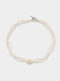 Seed Pearl Multi Strand Necklace