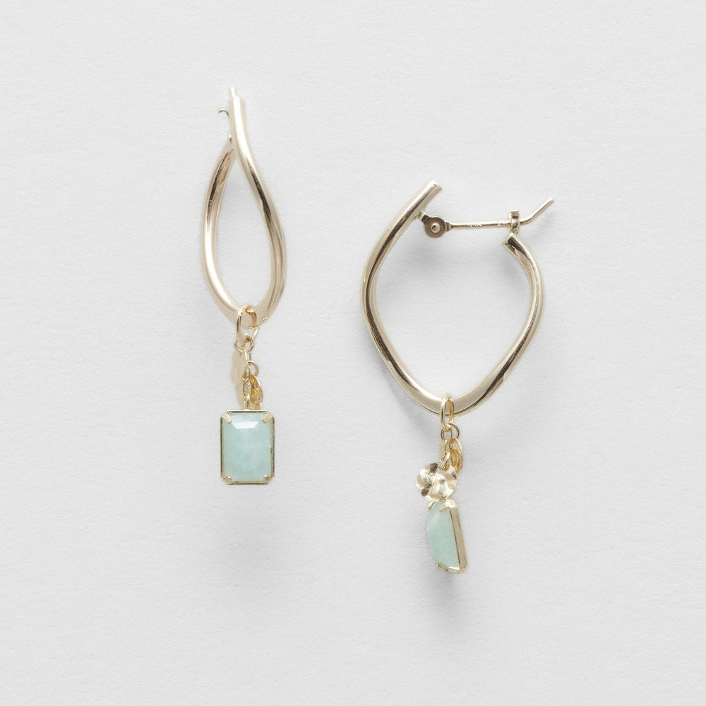 Vintage Marquise Ruby Stud Earrings — 925 Sterling Silver