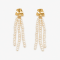 Pearl Tassel Earrings | Natural Freshwater Pearls